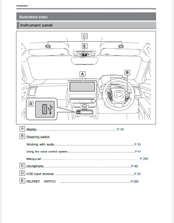 toyota bz4x 2023-2024  navigation & multimedia system manual (jdm)